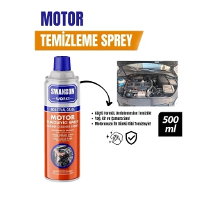 Motor Temizleme Spreyi - 500 ml - Güçlü Formül
