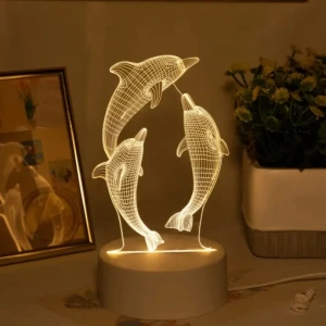 Yunus Tasarımlı Gece Lambası