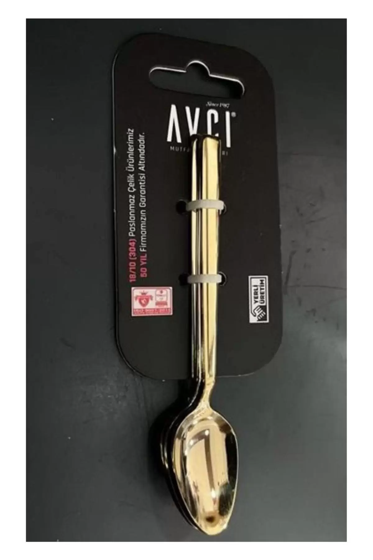 Avcı AVC 957 Klasik Gold Çay Kaşığı 3 Lü