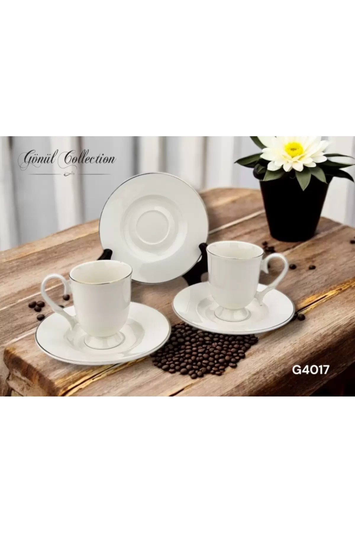 Gnl Porselen Kahve Seti