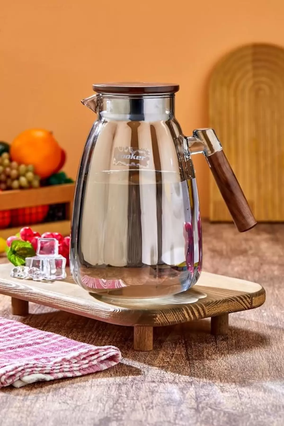 Cok Borosilikat Cam Sürahi