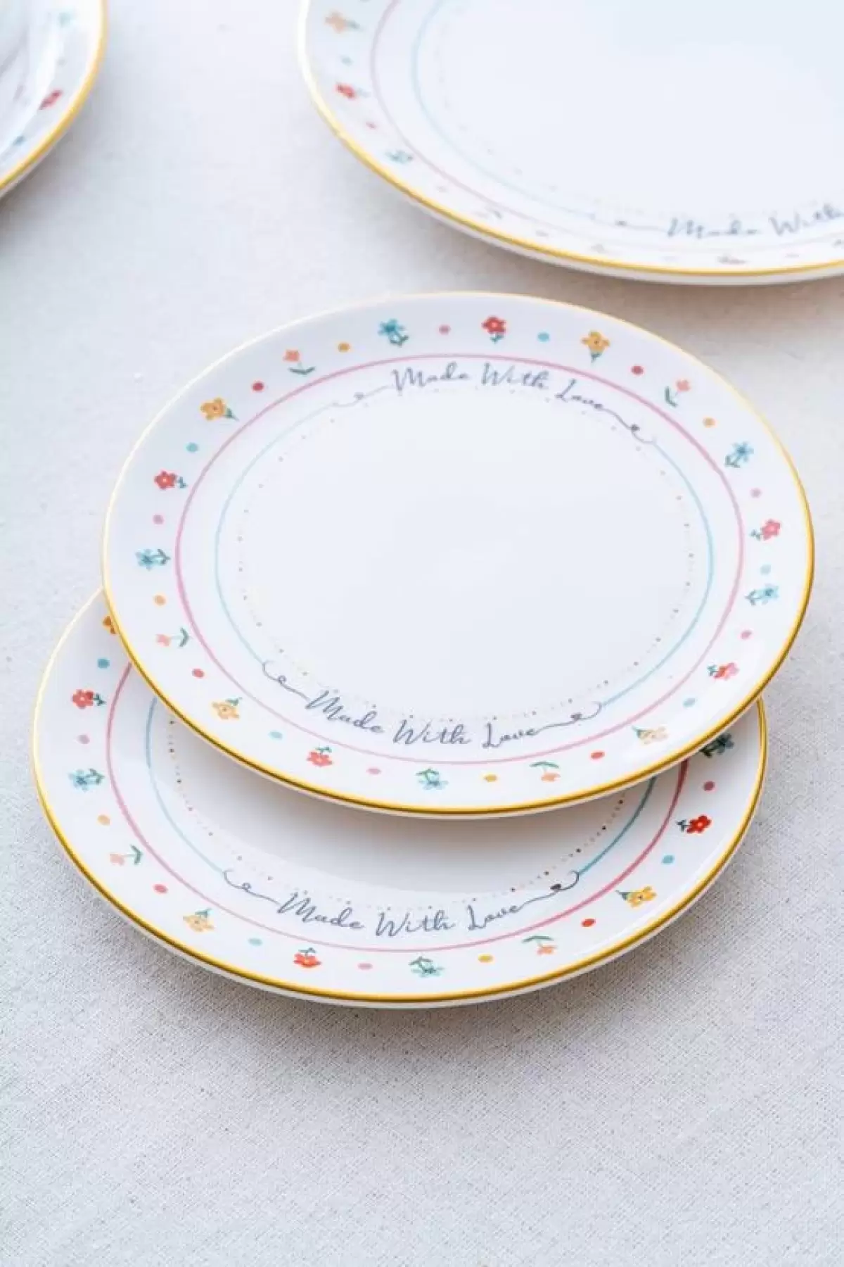 Acar Livaldi 6lı Pasta Tabağı 19cm