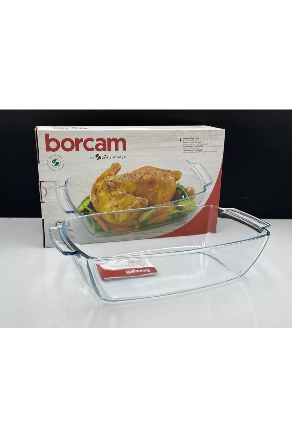 590046-1X4-Borcam Tepsi 4420cc*25