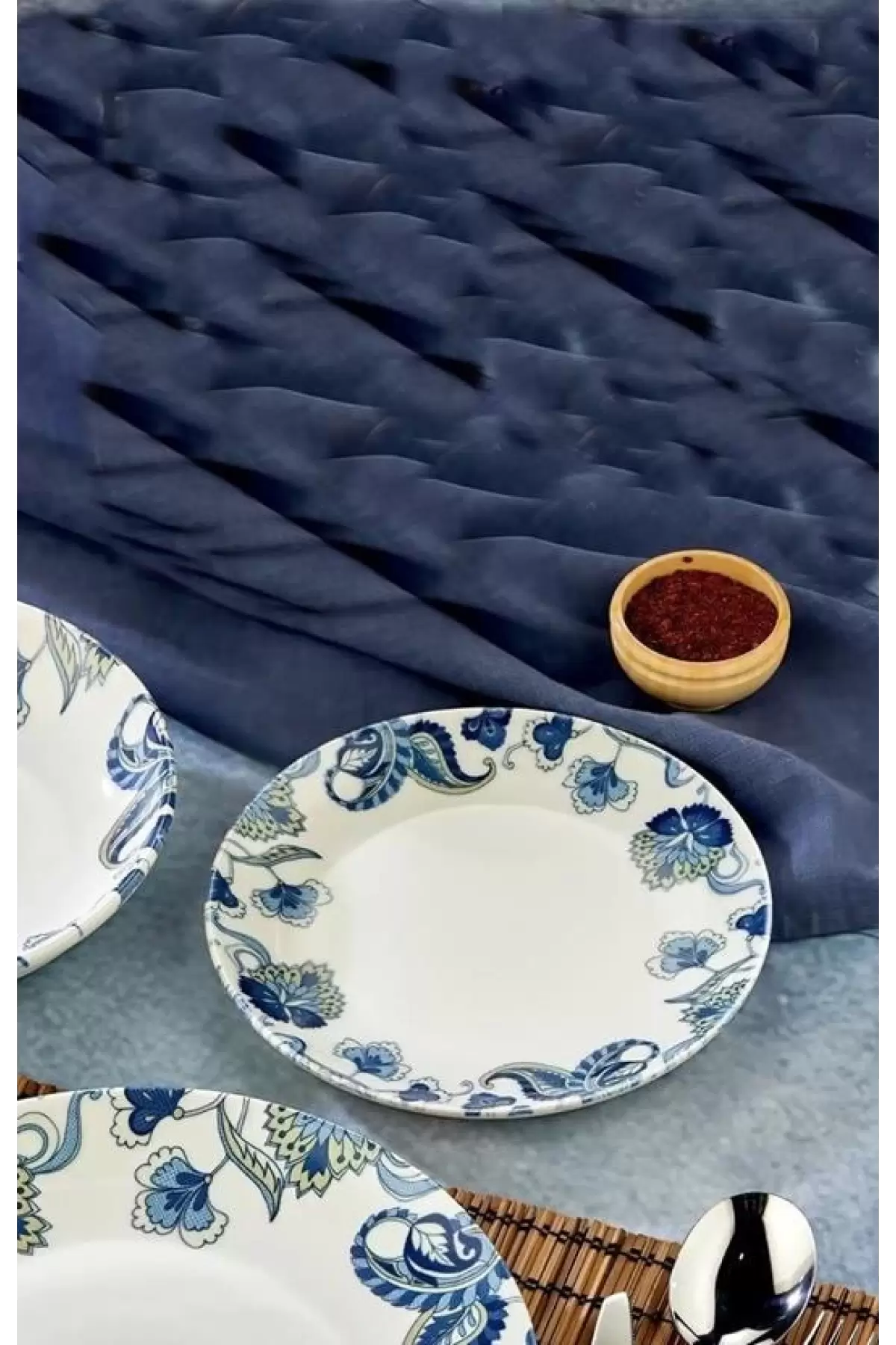 Cok 6lı Porselen 19cm Pasta Tabağı