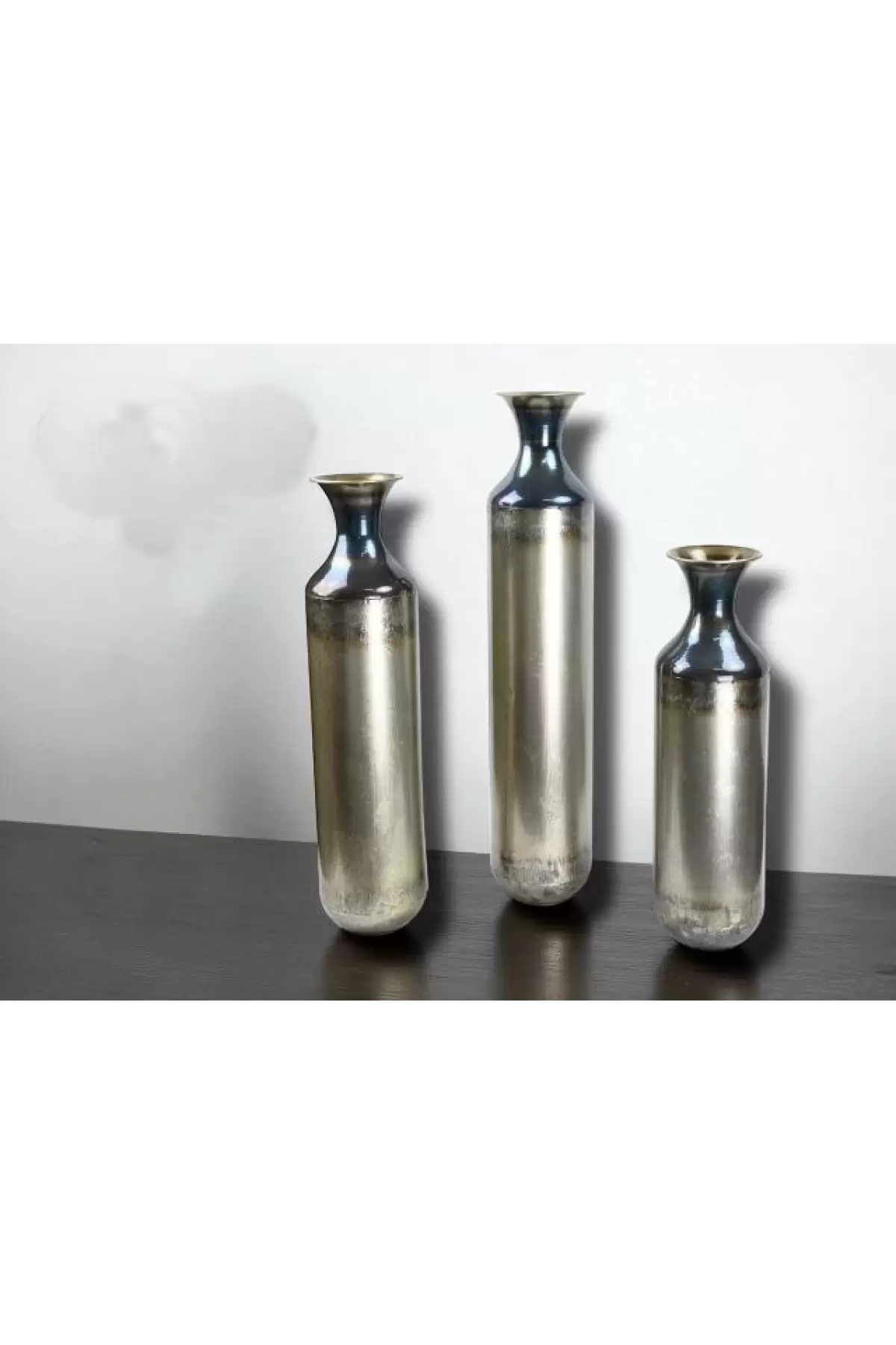 Gnl Metal Vazo 15x62cm