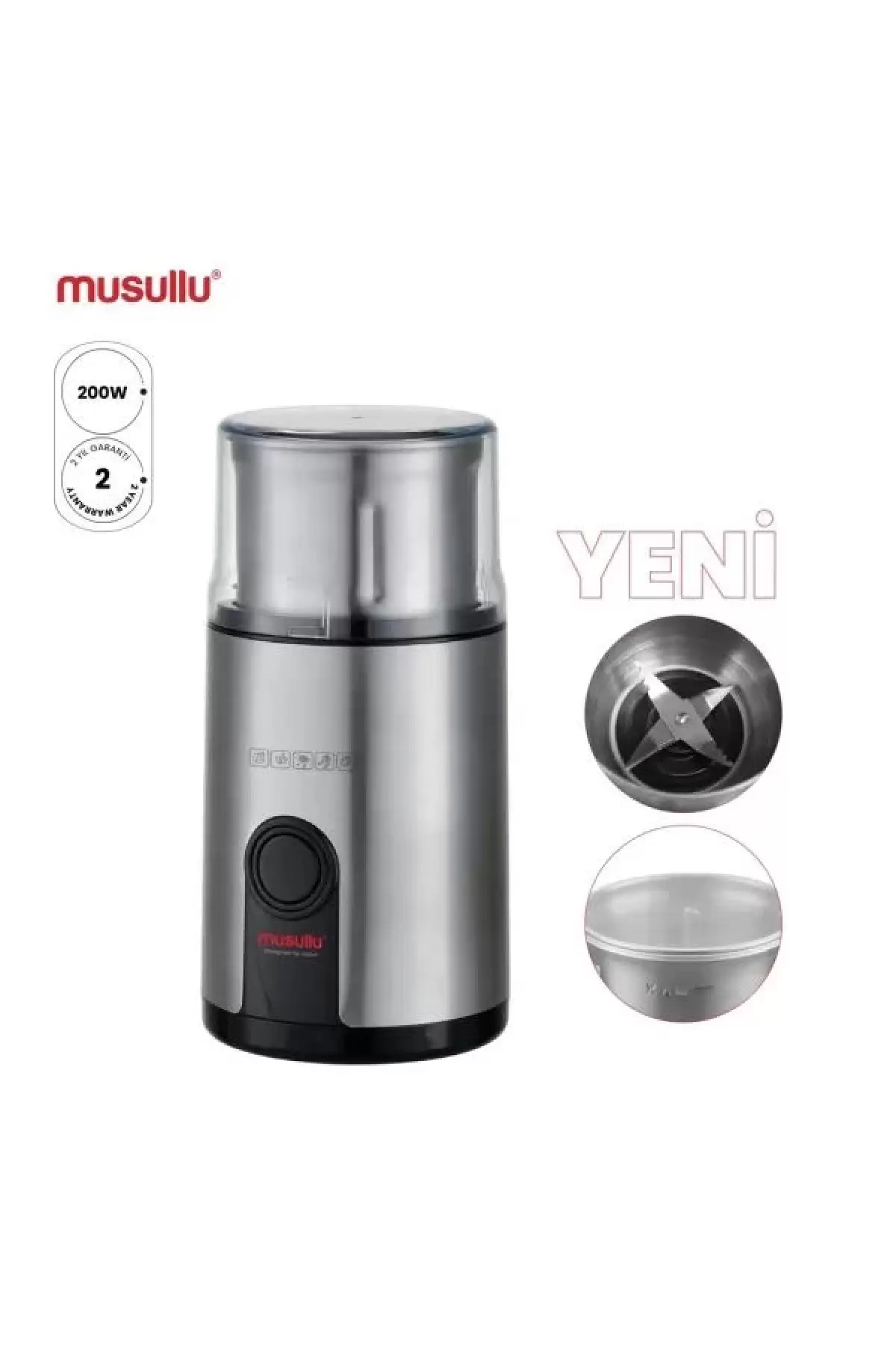 Musullu Baharat Öğütücü