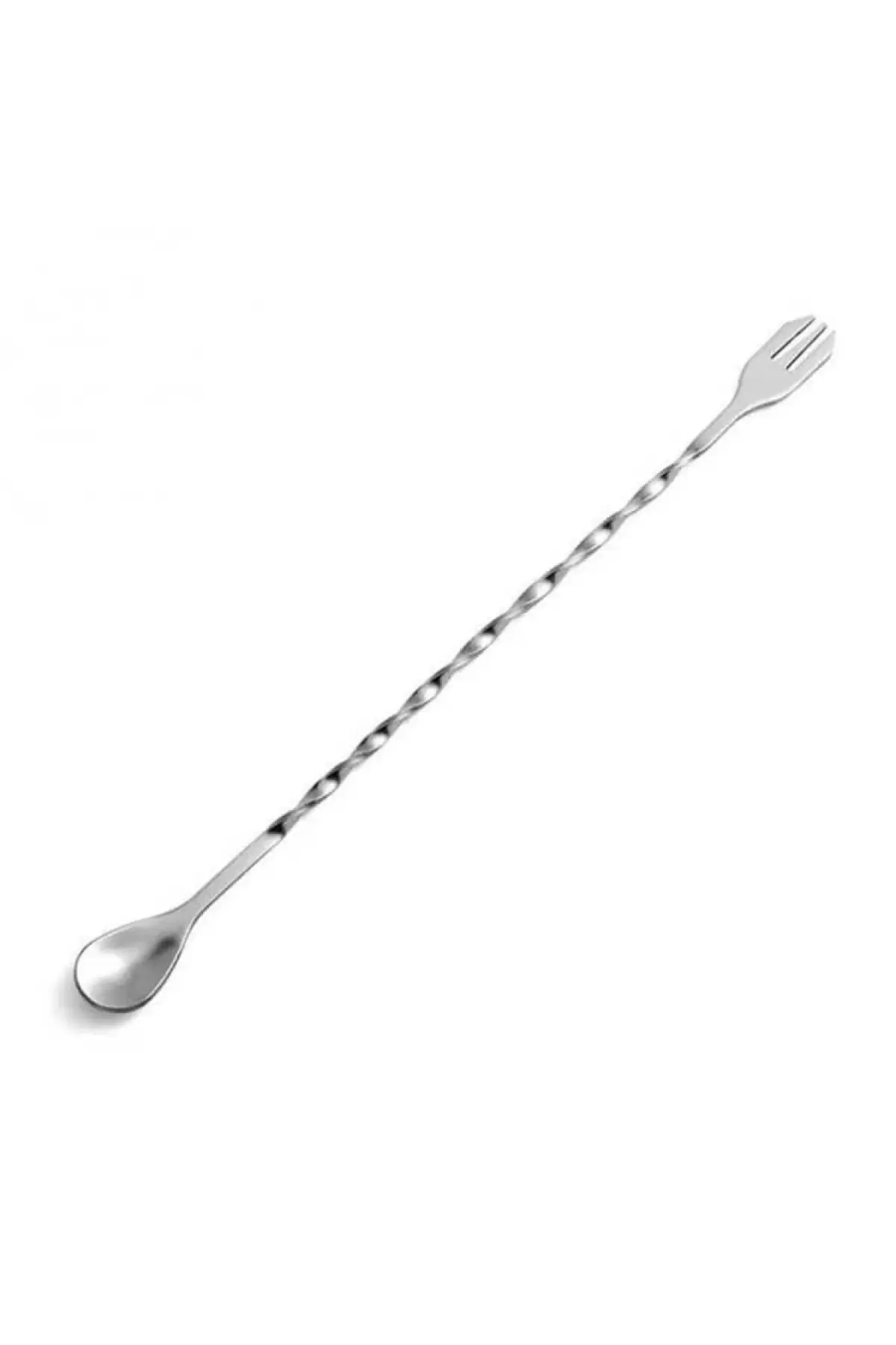 Epx 30cm Kokteyl Kaşık Çatallı