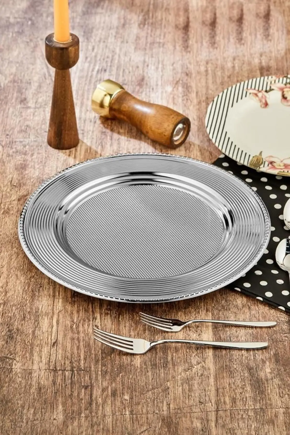 Cok Metal Supla Gümüş 33cm