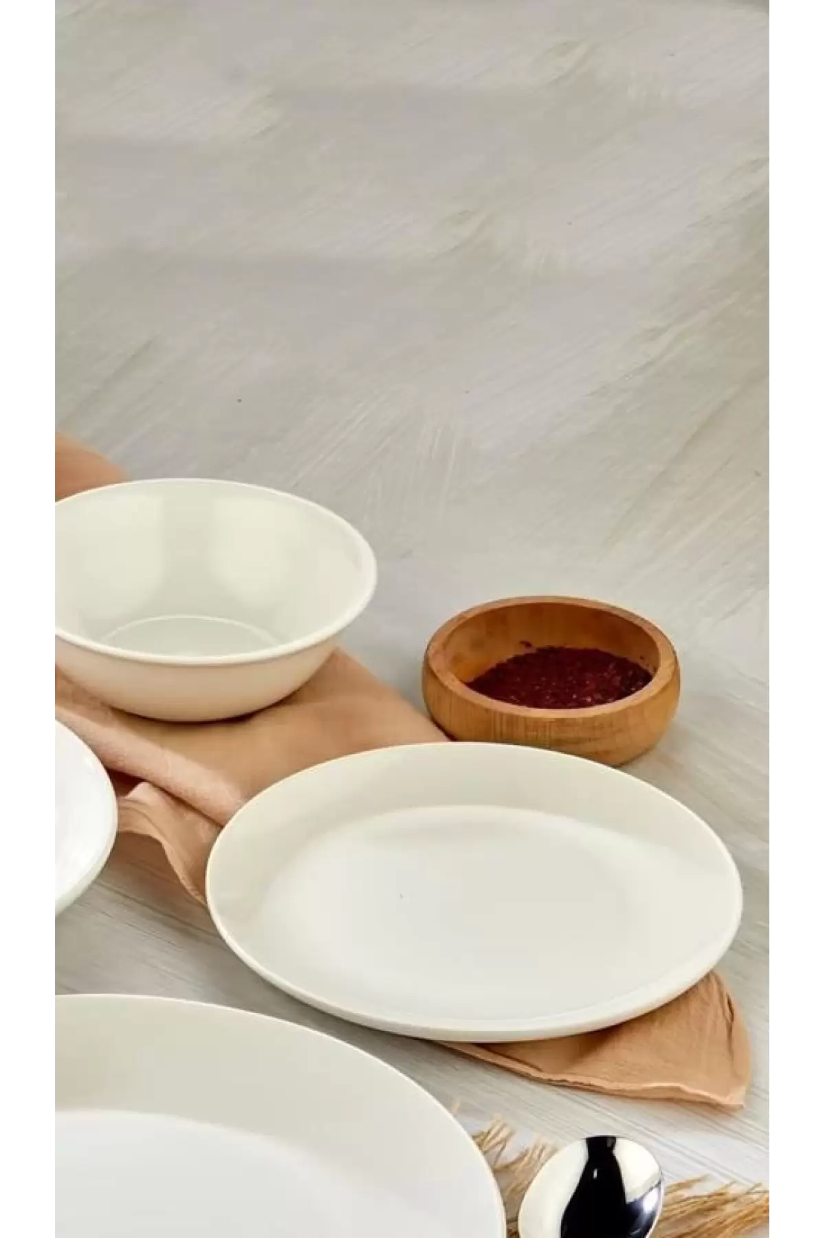 Cok 6lı Porselen 19cm Pasta Tabağı