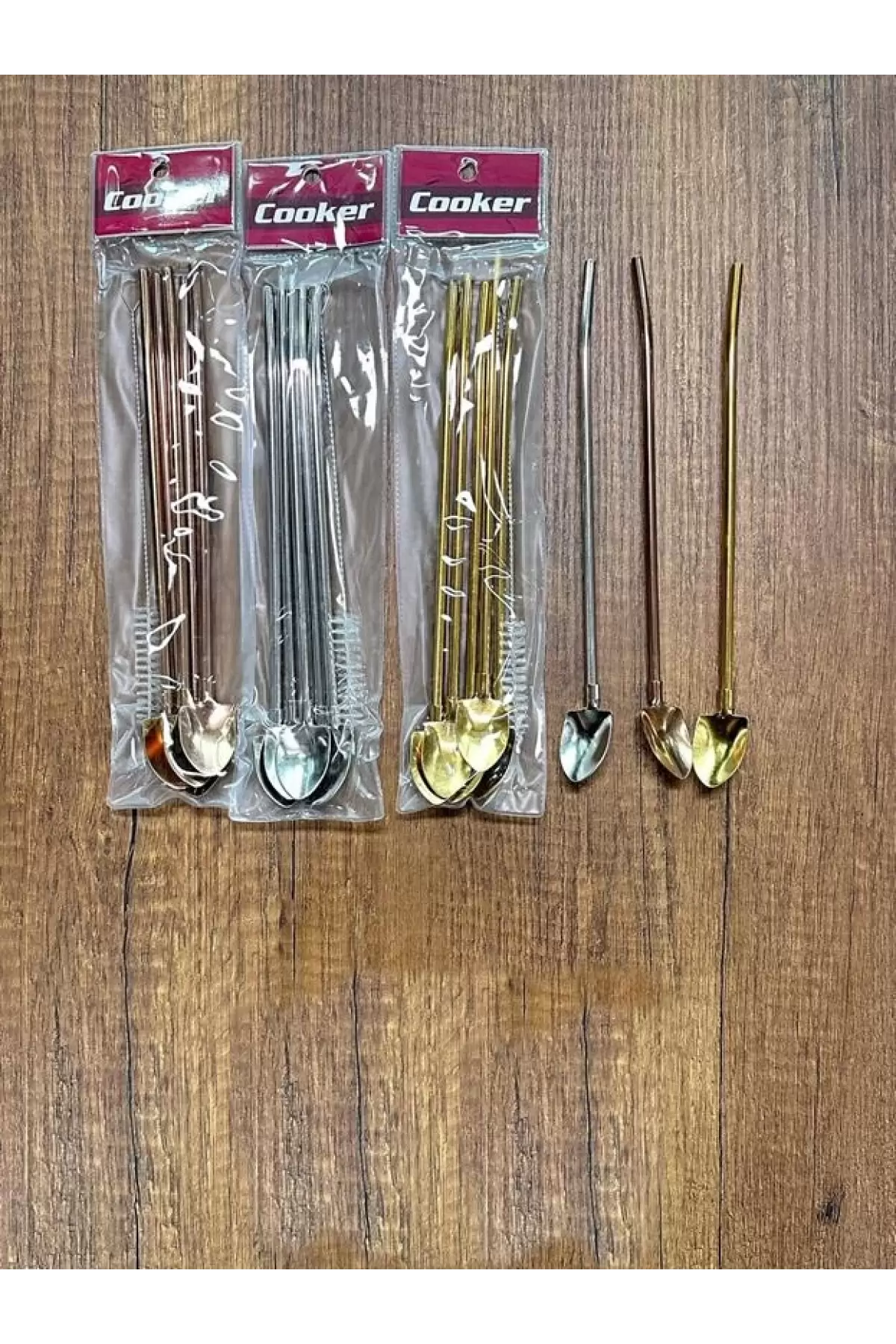 Cok 6lı Çelik Pipet