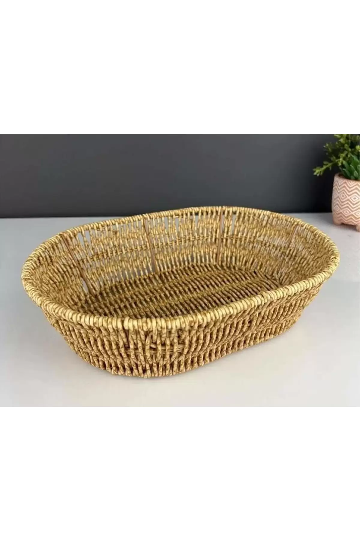 Mien Rattan Oval Ekmeklik