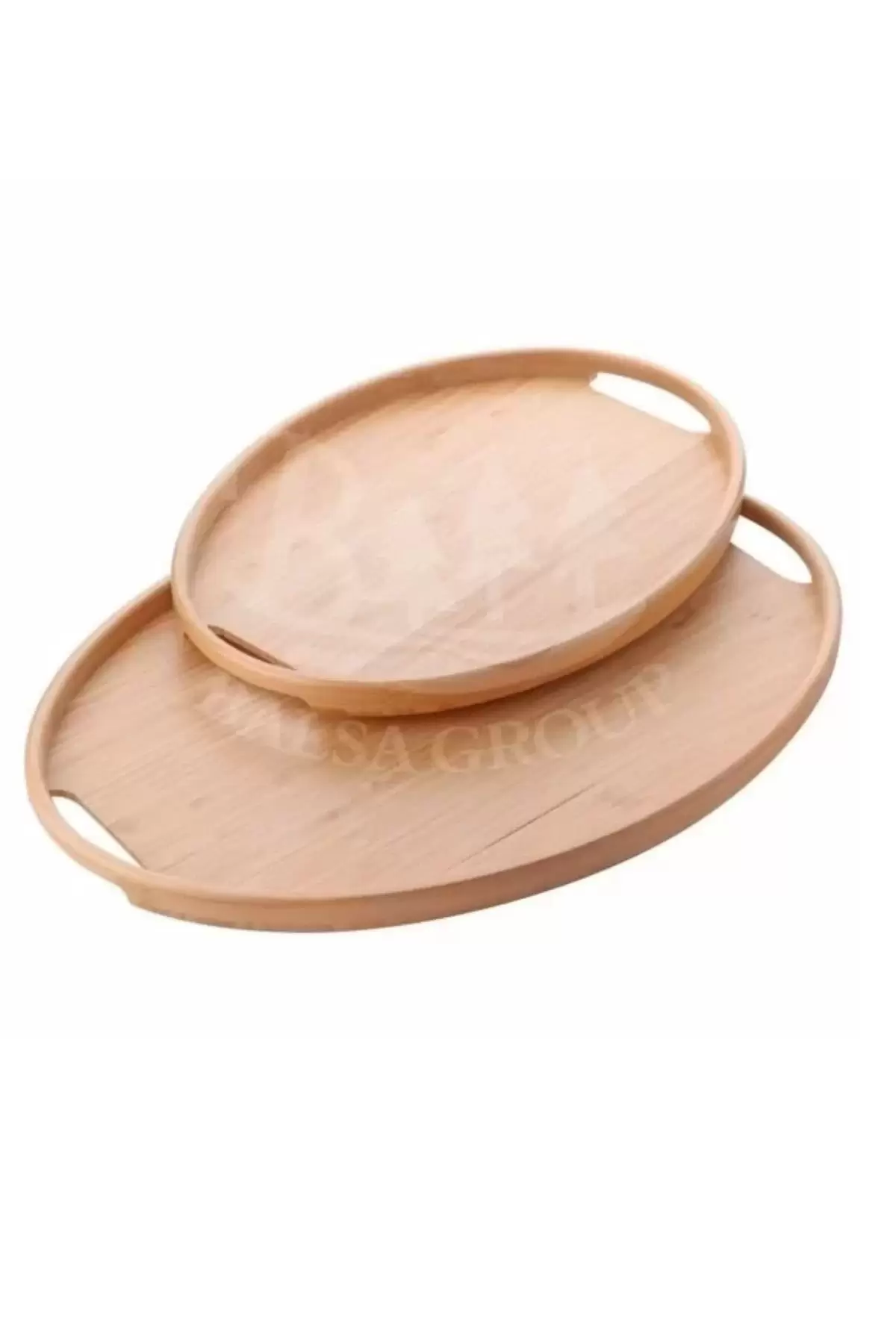 Balsa BMB92.B Bambu Büyük Oval Tepsi 45x31cm 1 Adet