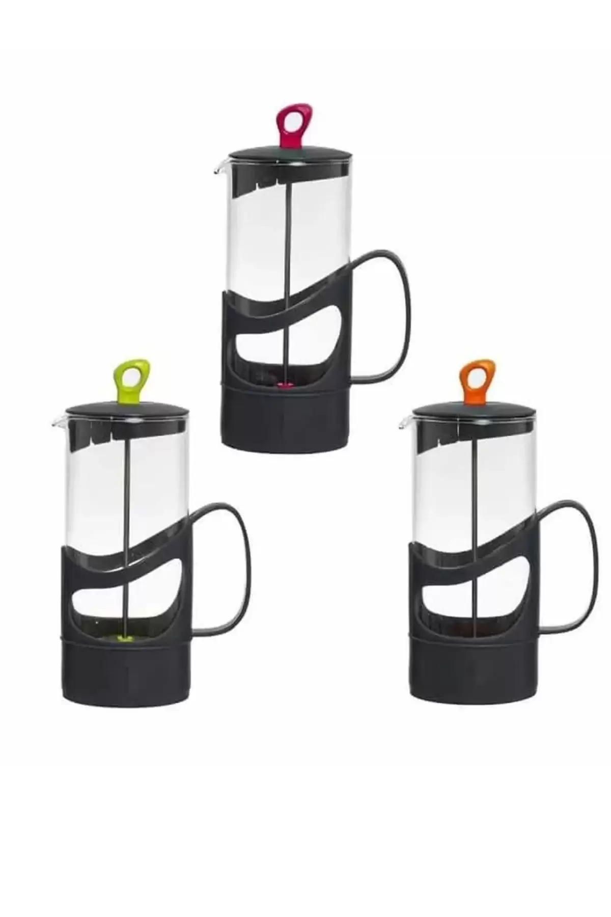 Herevin 131060-560 Renkli French Press 350cc Tekli