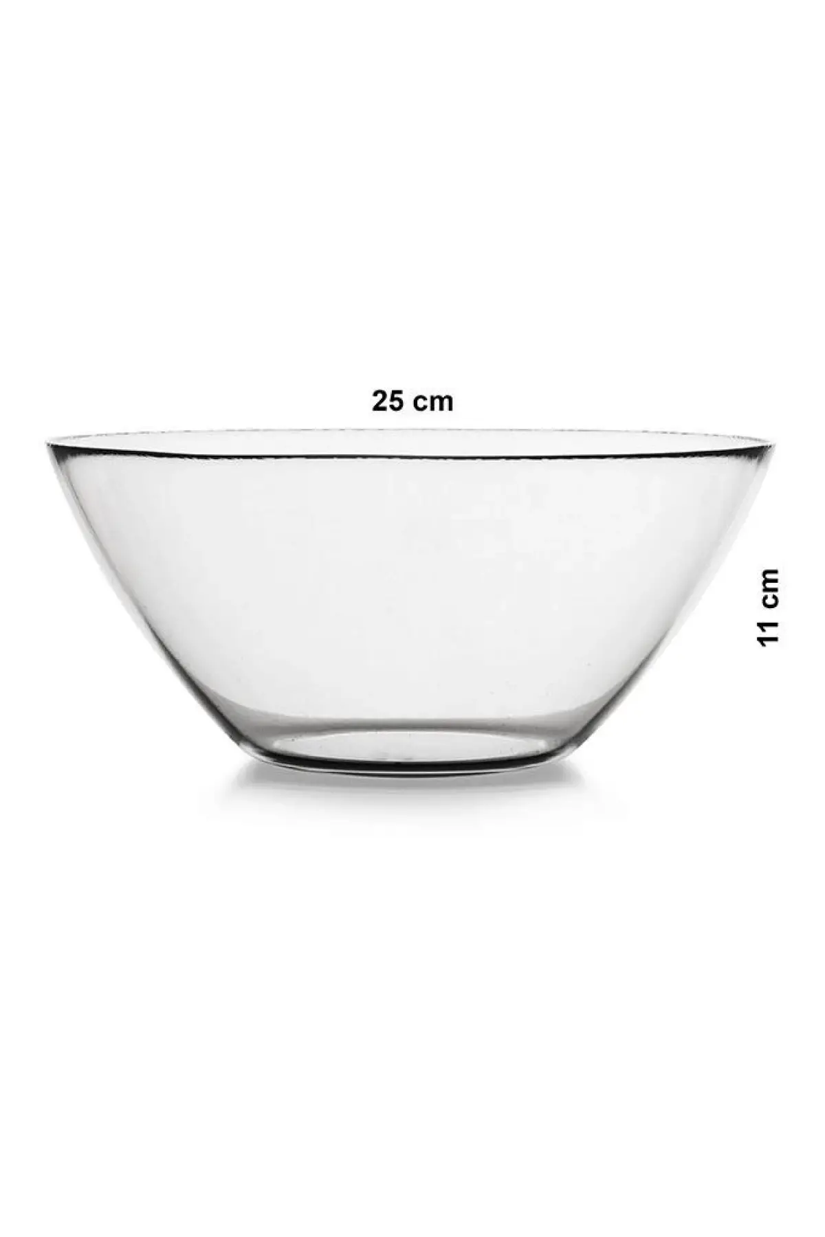Paşabahçe 10697 Iconic Cam Salata Kasesi 2950 cc 25 cm