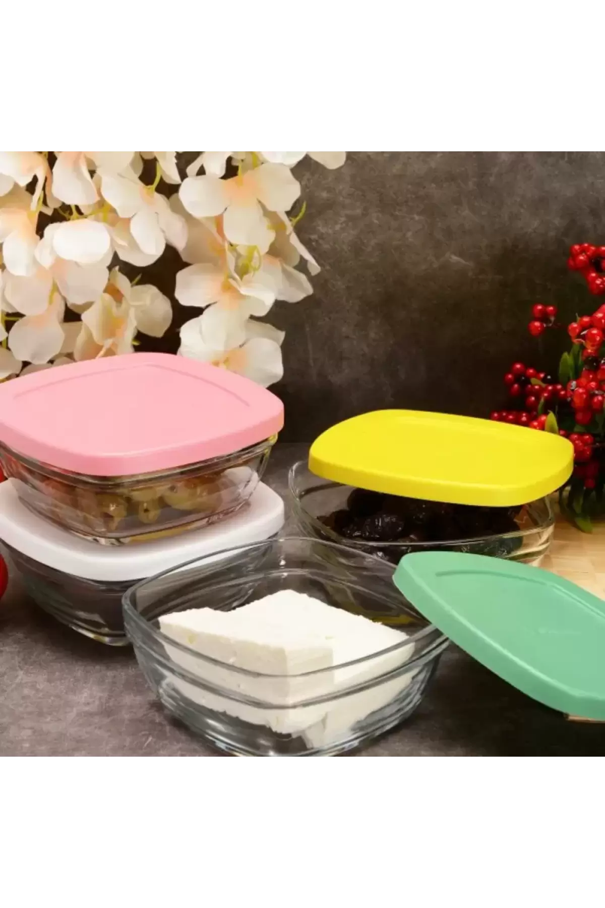 Paşabahçe 96840 Pudding Saklama Kabı 4 Lü