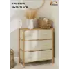 Pan 6 Çekmeceli Bambu