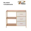 Pan 3 Çekmeceli 2 Raflı Bambu