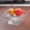 Ksv Cam 25cm Gold Ayaklı Meyvelik