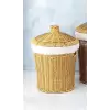 Mien Yuvarlak Küçük Rattan Sepet