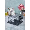 Cooker CKR2925 Metal 2 Katlı Siyah Tabaklık