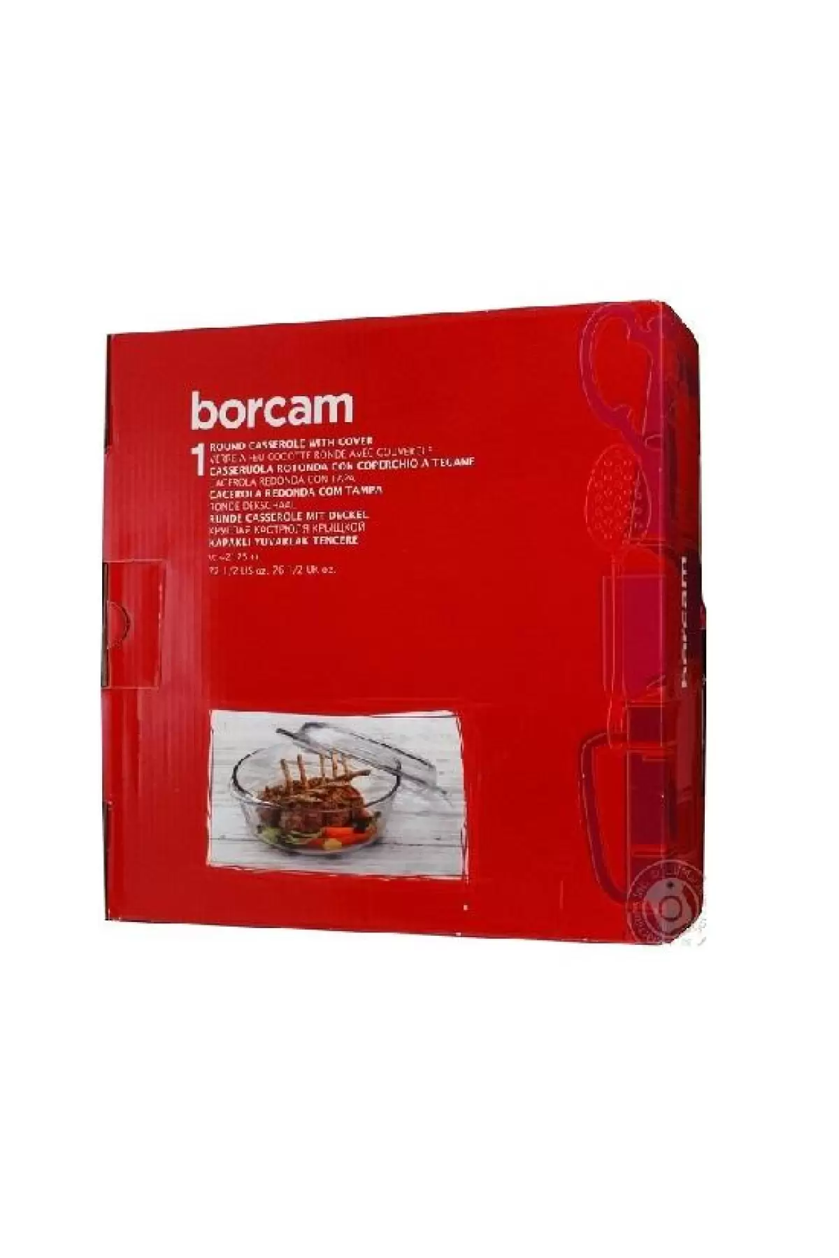 59003-1X4-Borcam 2.10lt Tencere*15