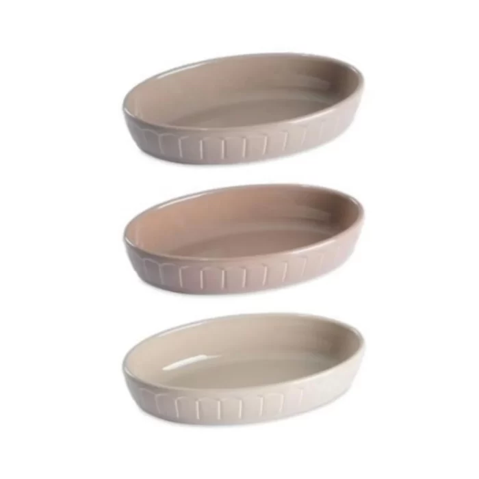 Acar XTL5599 Mina Porselen Oval Fırın Kabı 26 Cm