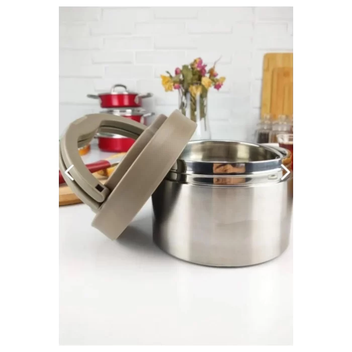 Cooker YK1438 Çelik Yemek Termosu 1.1 Lt