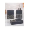 Acar BANS5061 Stoneware Banyo Seti 3 Lü