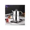 Kahramanlar 131 Enza Orta Boy Metal Saplı Çelik Çaydanlık 1/1,50 lt