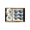 Keramika 5723 Mavi Fincan Takımı 6 Lı