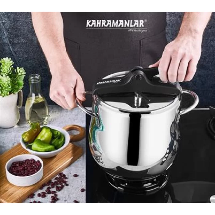 Kahramanlar 2131S Platin Güveç Düdüklü Tencere 5 Lt