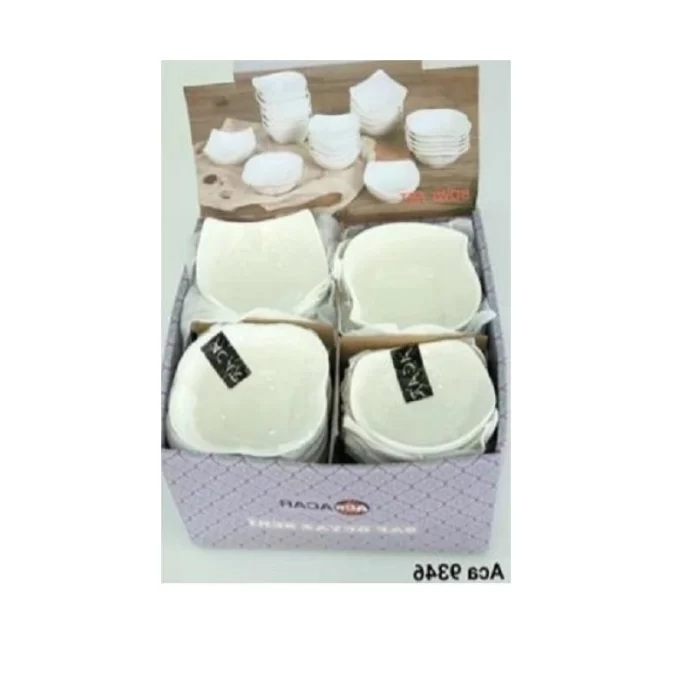 Acar PORWM9346 Porselen Servis Kase 6 Lı 