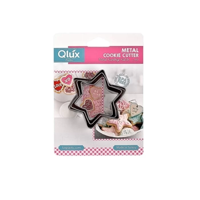 Qlüx 00811 Metal Kurabiye Kalıbı