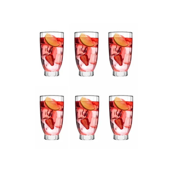 Paşabahçe 420123 Amore Meşrubat Bardağı 410 cc 6 Lı