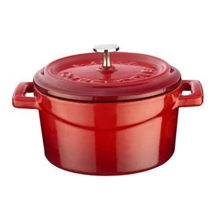 Lava Derin 22X10cm Kırmızı Döküm Tencere