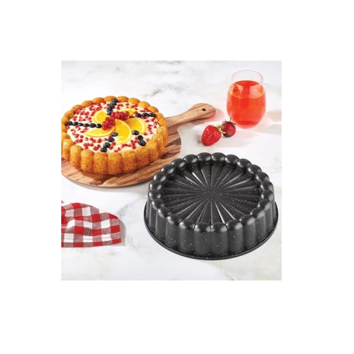 Polochef EDK126 Elif Döküm Kek Kalıbı 26x7.5 Cm