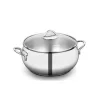 Korkmaz A1072 Tombik Derin Tencere 2.5lt 18x10 Cm