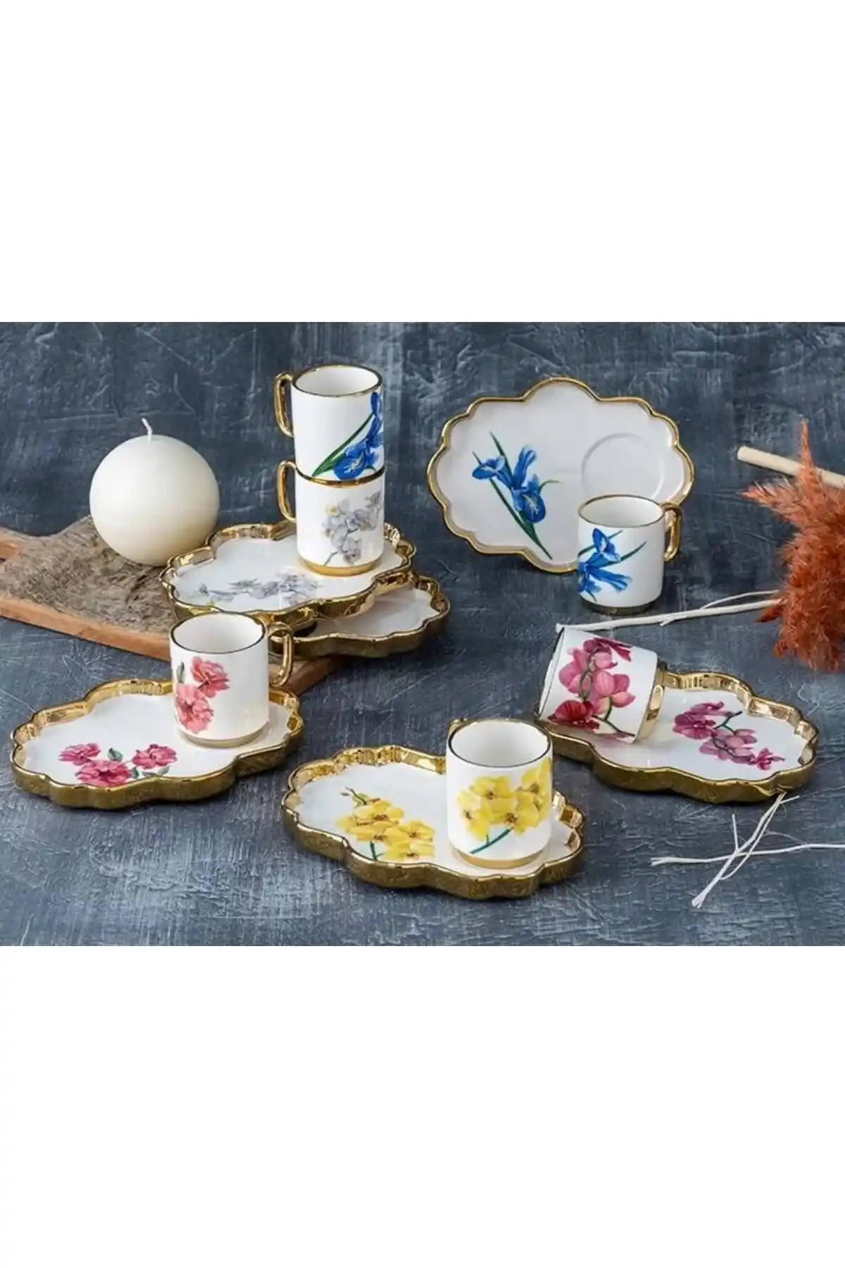 Acar KAI21.0170 Fincan Set 6 Lı