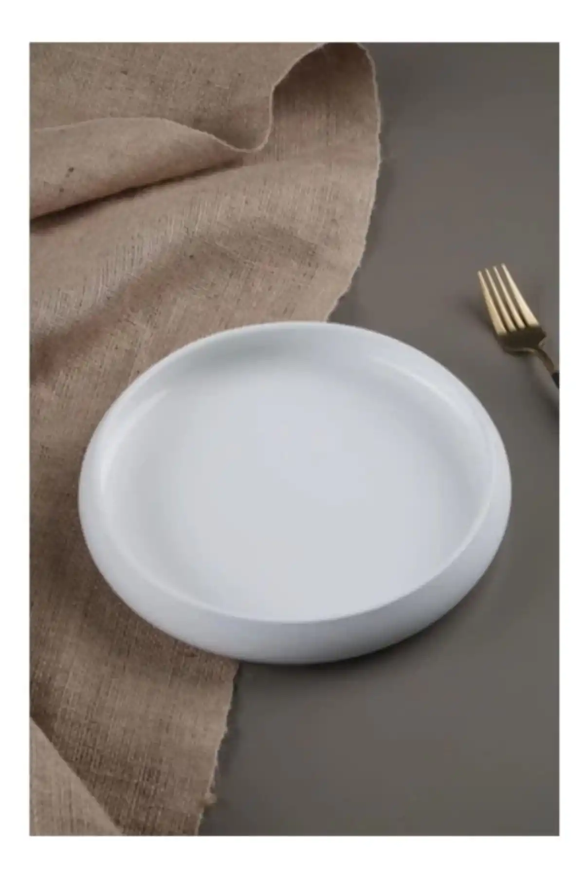 Acar SCT21.0225 Bianco Porselen Tabak 13cm 6 Lı