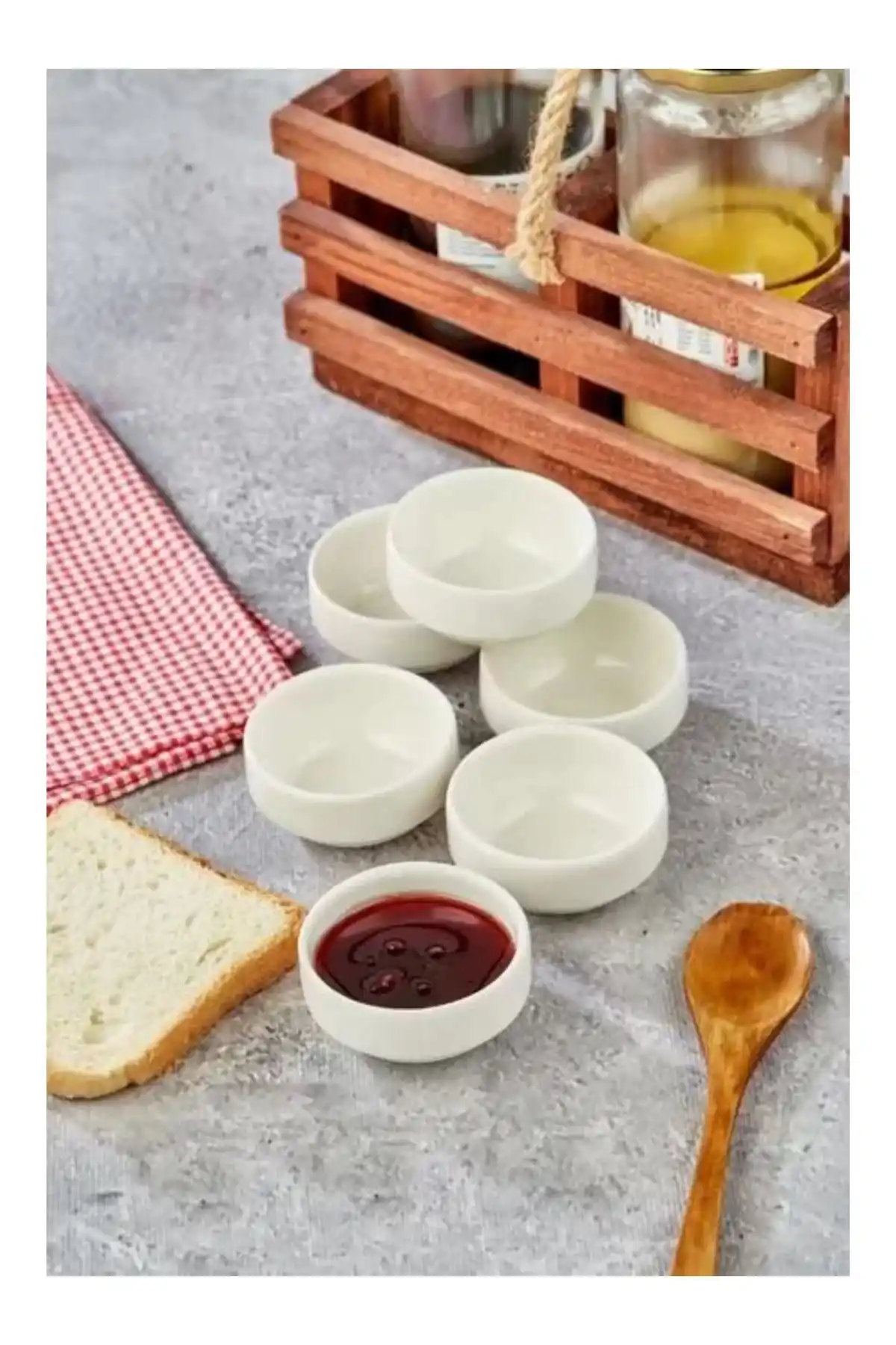 Cooker CKR4103 Porselen Reçellik 6 cm 6lı