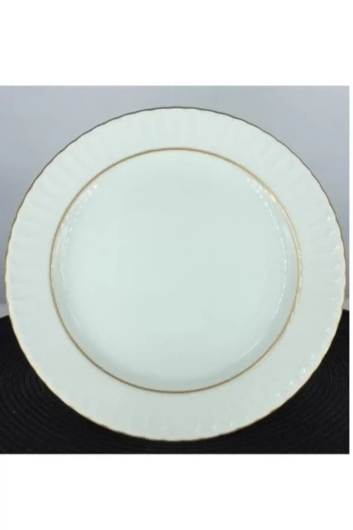 Güral Porselen SF20DU Mat Sedef Düz Tabak 20 Cm 6 Lı