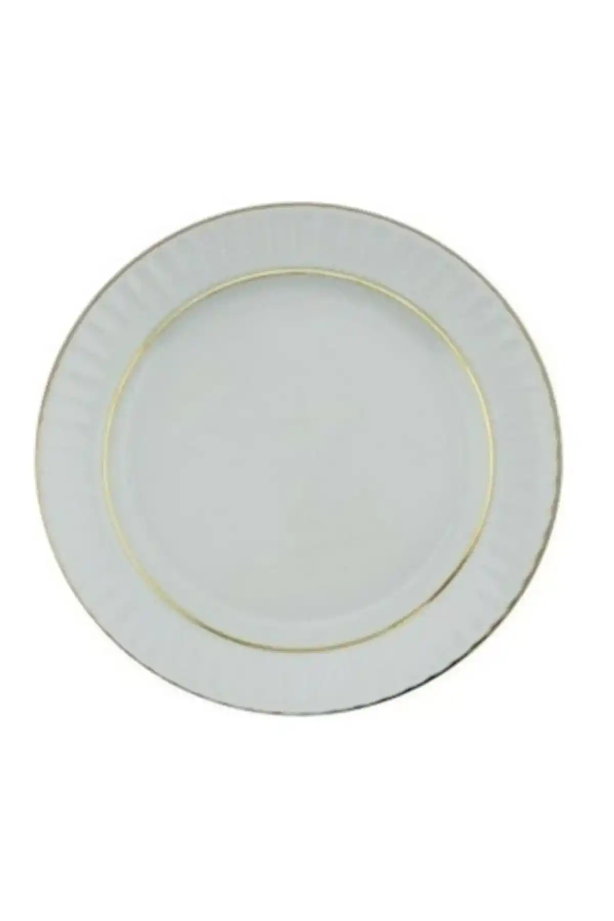 Güral Porselen SF20DU Mat Sedef Düz Tabak 20 Cm 6 Lı