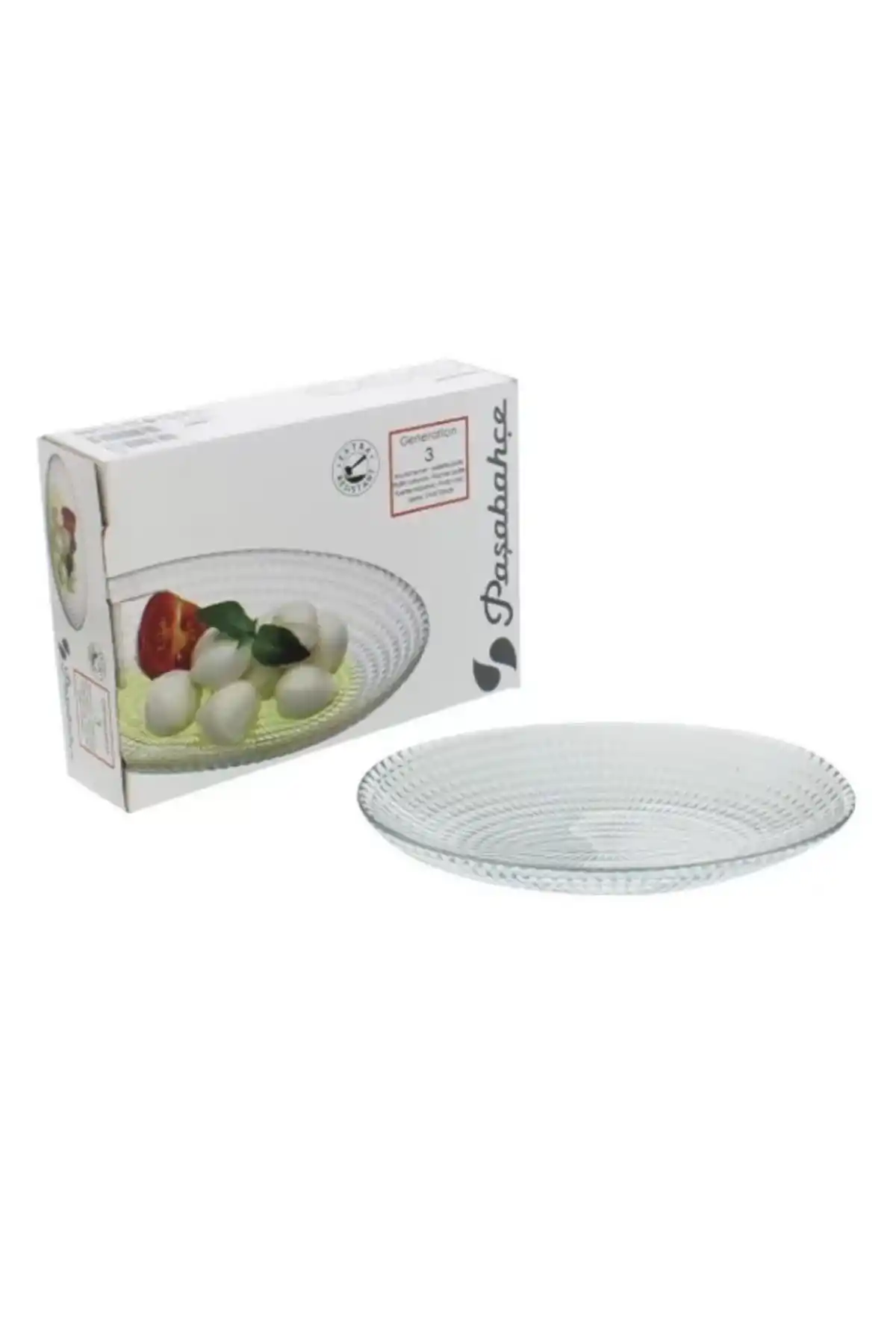 Paşabahçe 10487 Generation Kayık Tabak 16 cm 3lü