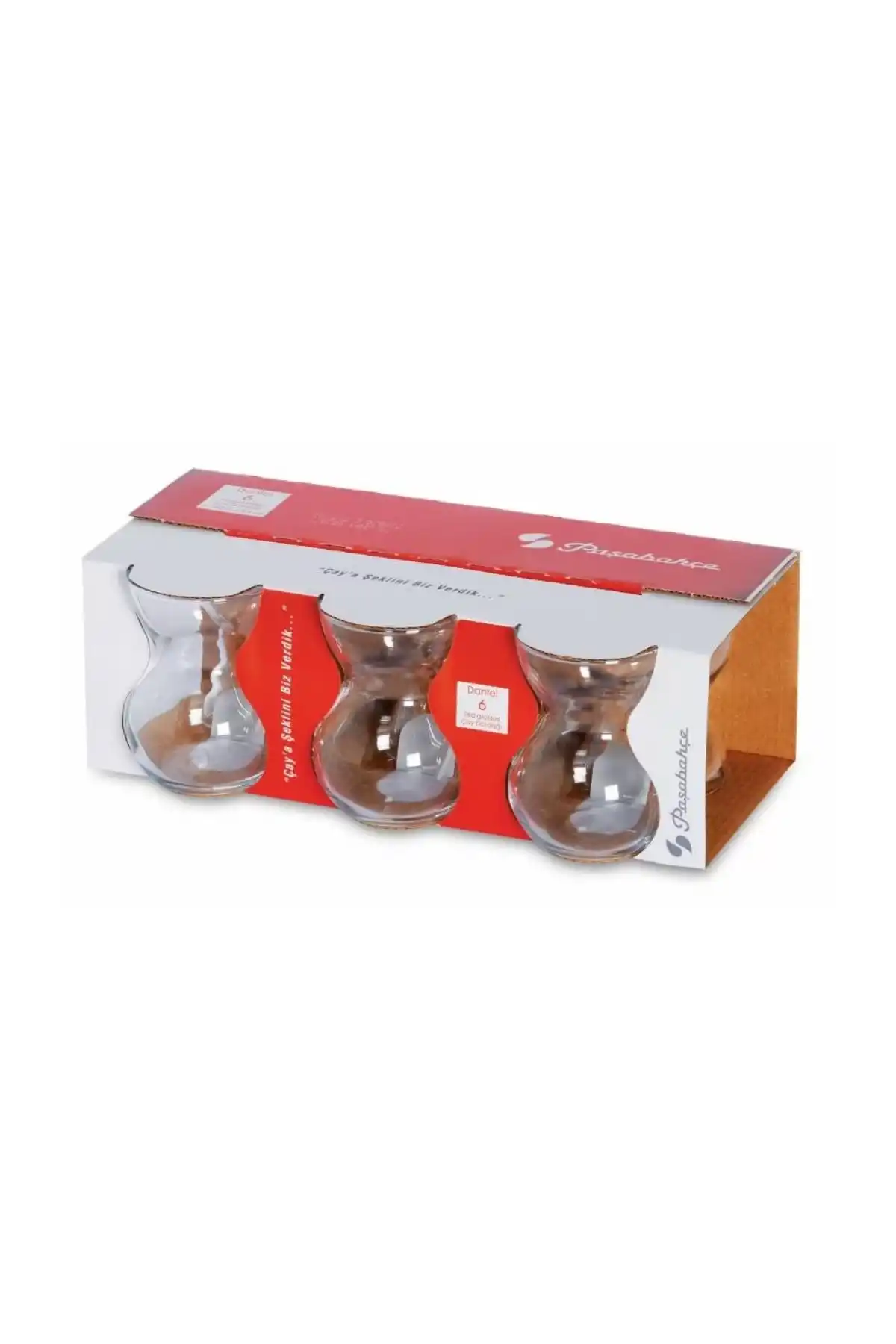 Paşabahçe 42841 Dantel Çay Bardağı 145 cc 6lı