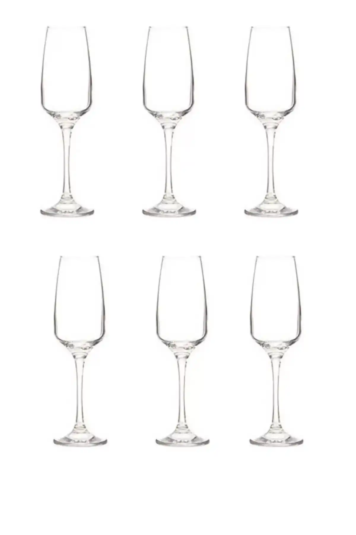 Paşabahçe 440257 Risus Ayaklı Şampanya Kadehi 195 cc 6lı