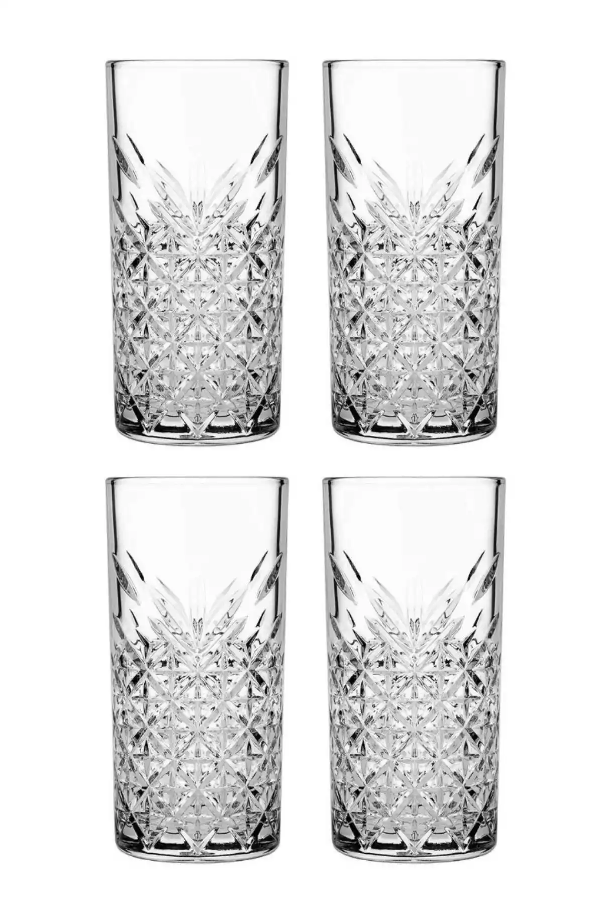 Paşabahçe 520205 Timeless Meşrubat Bardağı 365 cc 4 lü