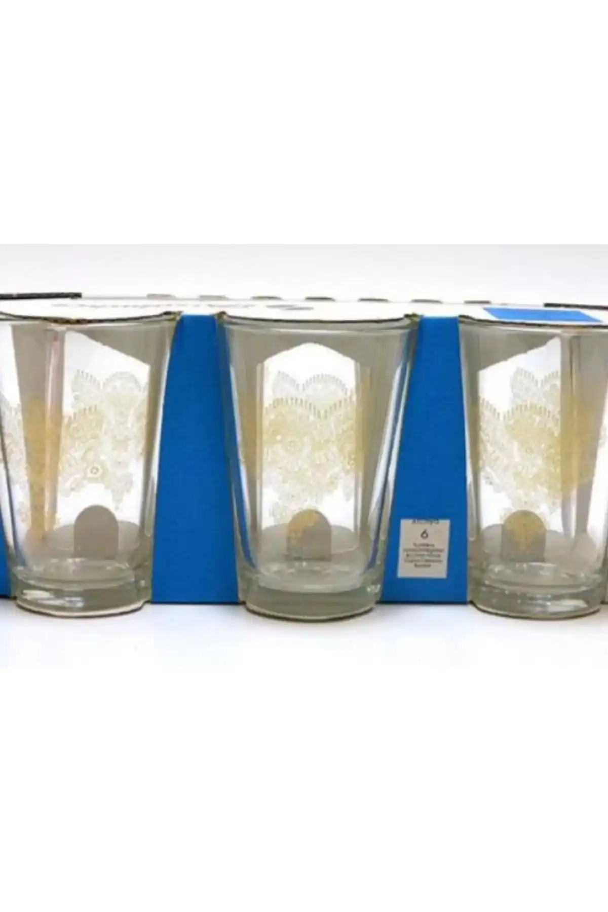 Paşabahçe 52052 Asel Desenli Su Bardağı 205 cc 6lı