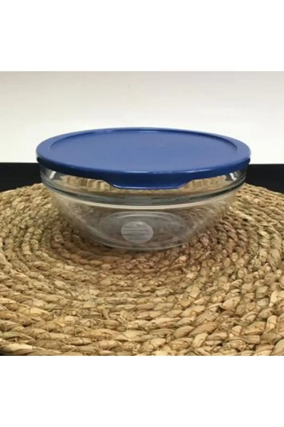 Paşabahçe 53563 Mavi Kapaklı Saklama Kabı-Kase 1135 cc 4lü