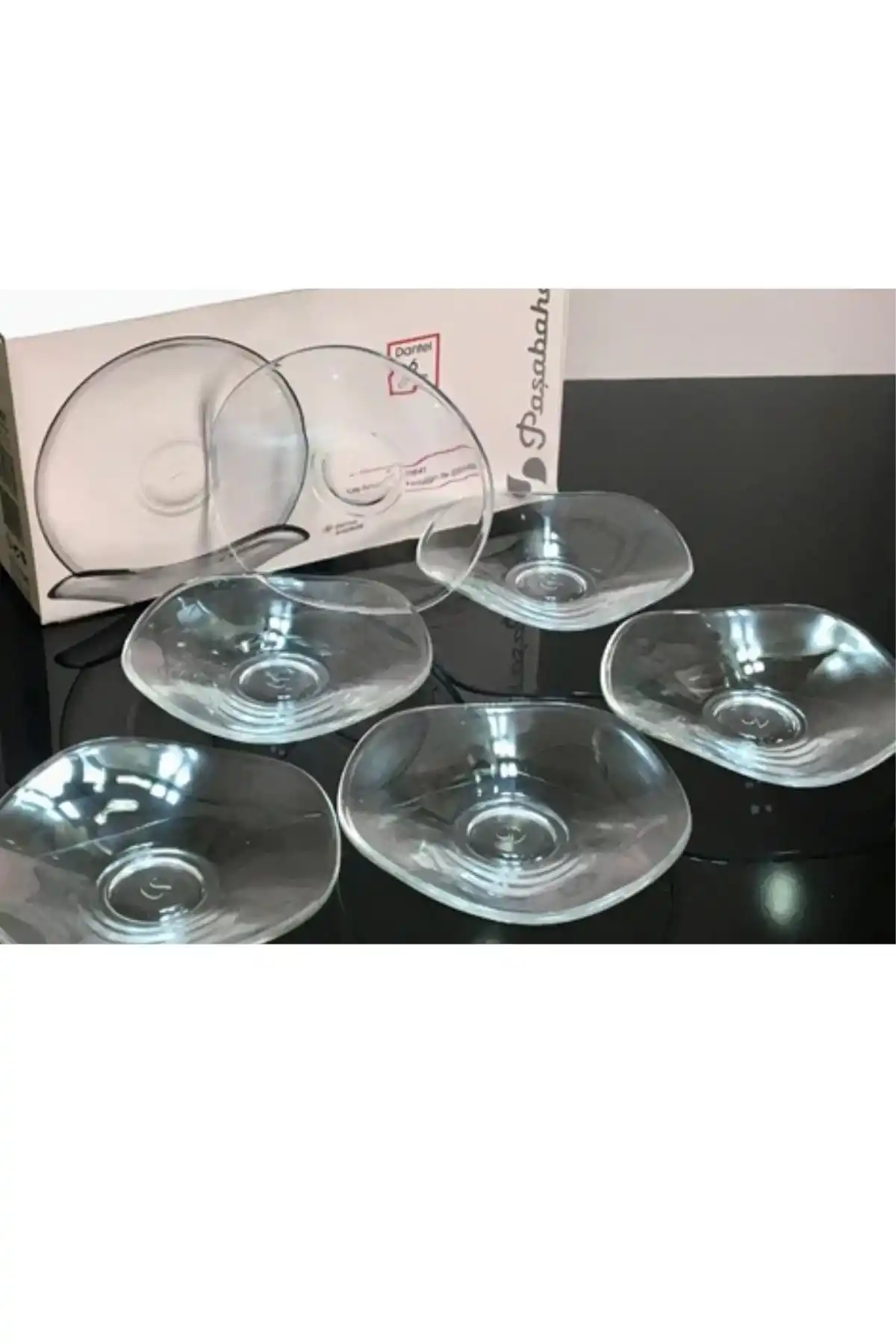 Paşabahçe 54631 Dantel Çay Tabağı 6lı