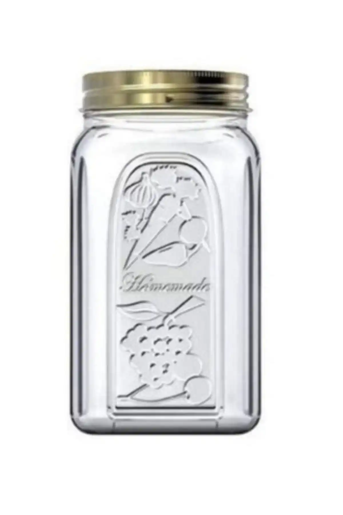 Paşabahçe 80398 Metal Kapaklı Saklama Kabı-Kavanoz 3 lt